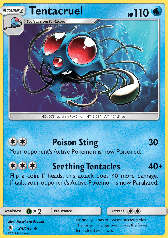 Tentacruel #24 Guardians Rising