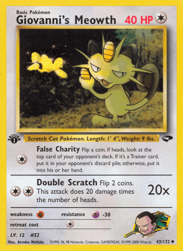 Giovanni's Meowth