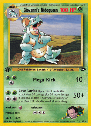 Giovanni's Nidoqueen