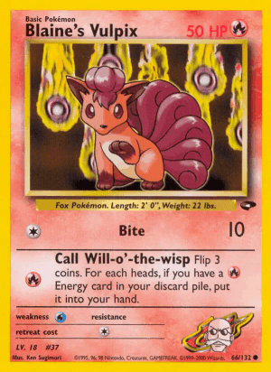 Blaine's Vulpix