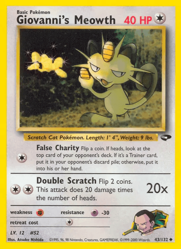Giovanni's Meowth