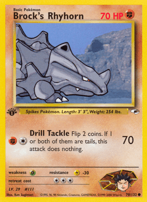 Brock's Rhyhorn