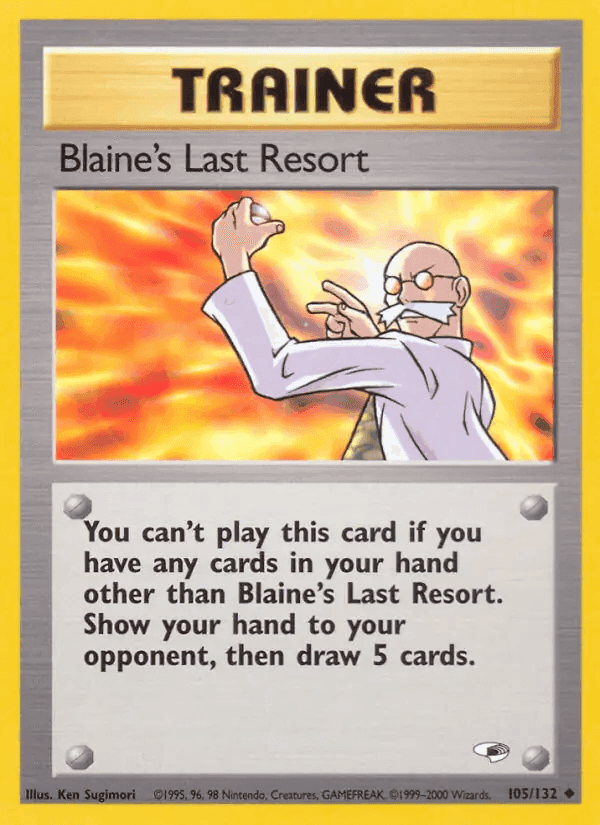 Blaine's Last Resort