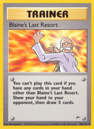 Blaine's Last Resort