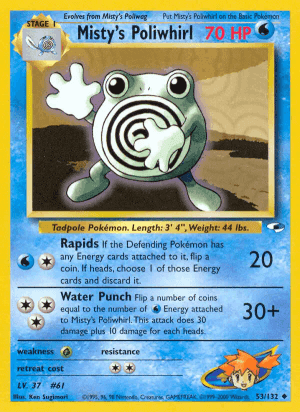 Misty's Poliwhirl