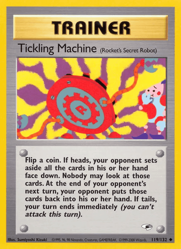 Tickling Machine