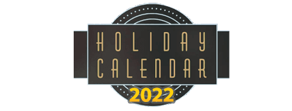 Holiday Calendar 2022