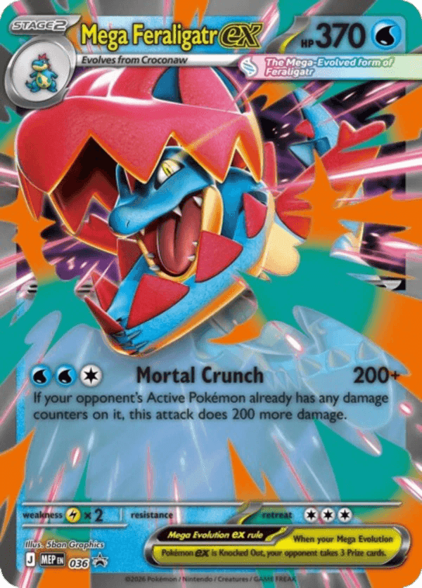 Mega Feraligatr ex