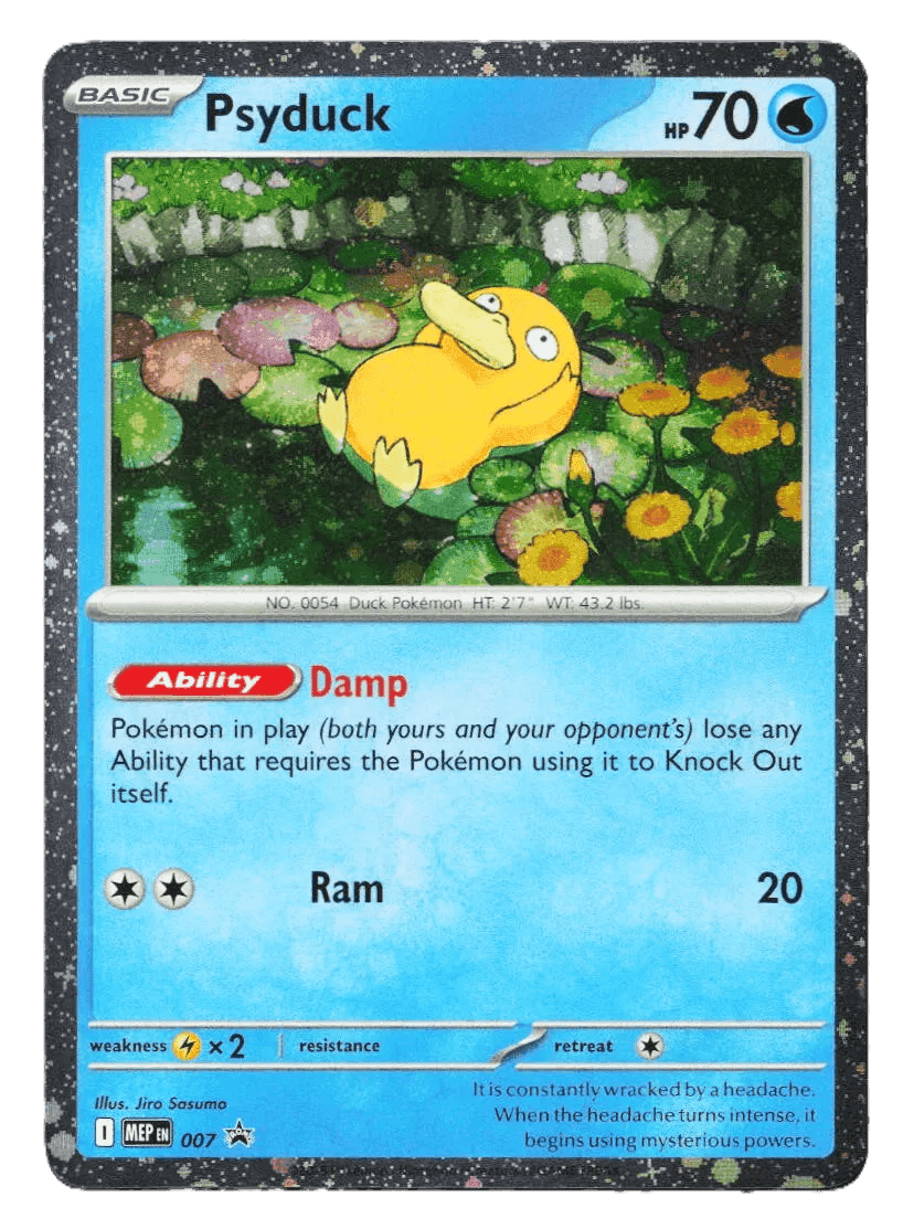 Psyduck #007 MEP Black Star Promos