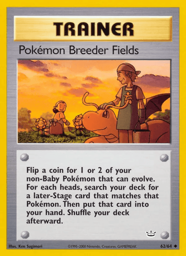Pokémon Breeder Fields
