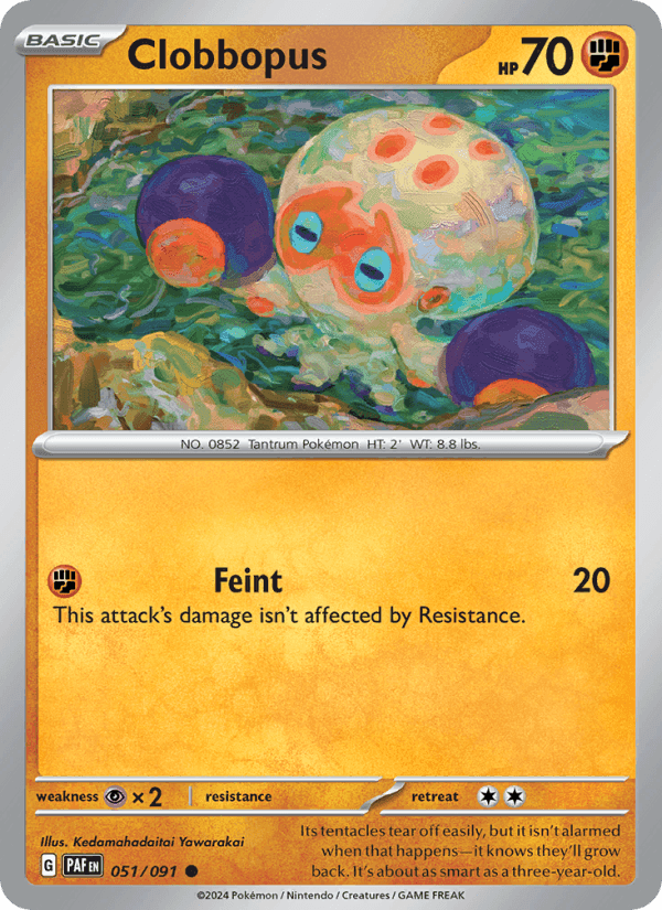 Clobbopus #051 Paldean Fates