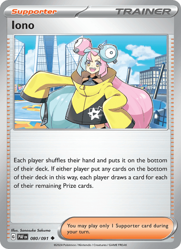 Iono #080 Paldean Fates