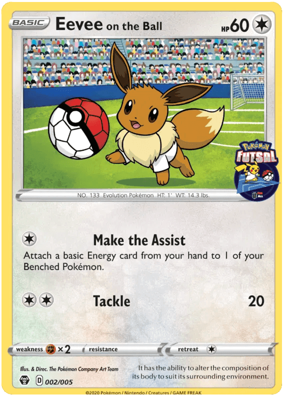 Eevee on the Ball