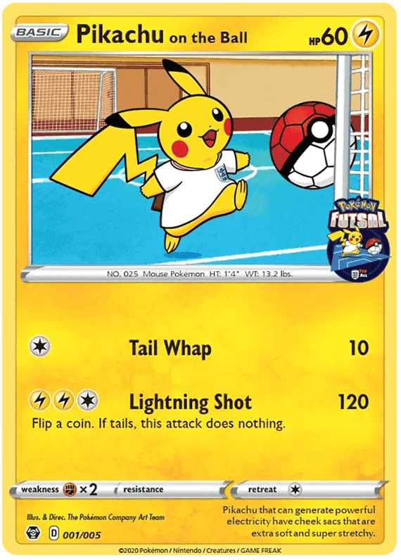 Pikachu on the Ball