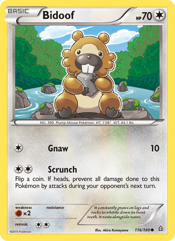 Bidoof #116 Primal Clash