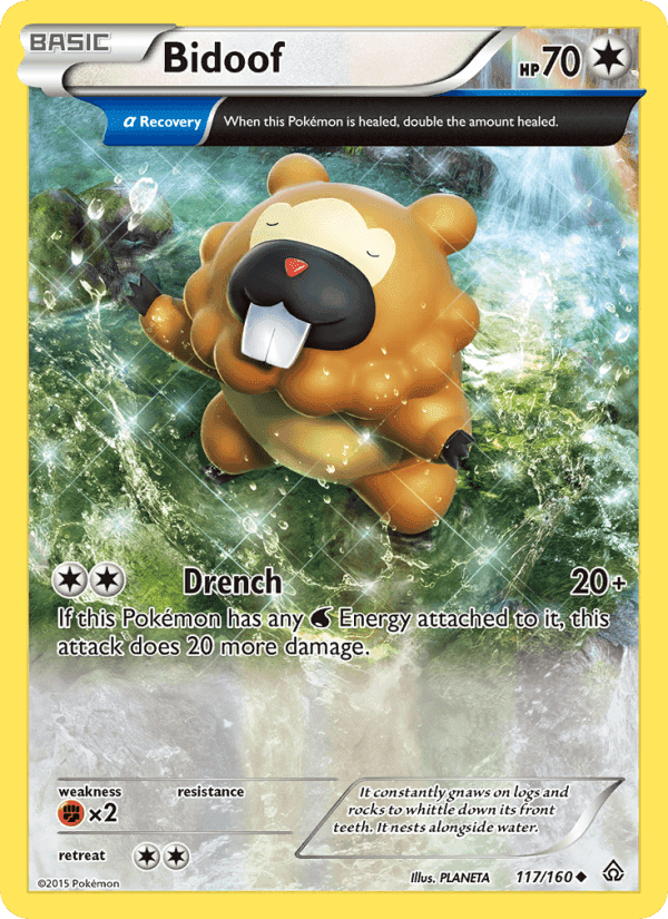 Bidoof #117 Primal Clash