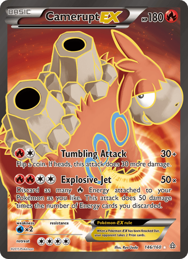 Camerupt EX #146 Primal Clash