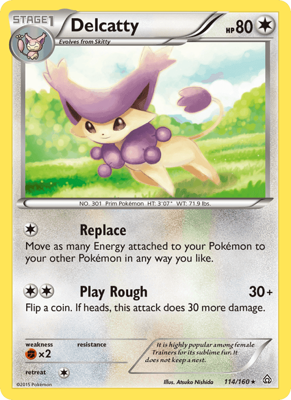Delcatty #114 Primal Clash