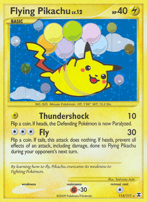 Flying Pikachu