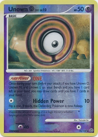 Unown O