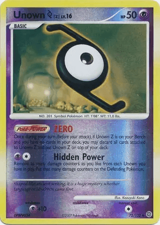 Unown Z