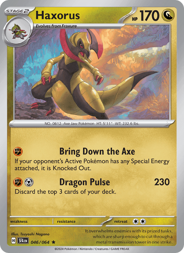 Haxorus #046 Shrouded Fable