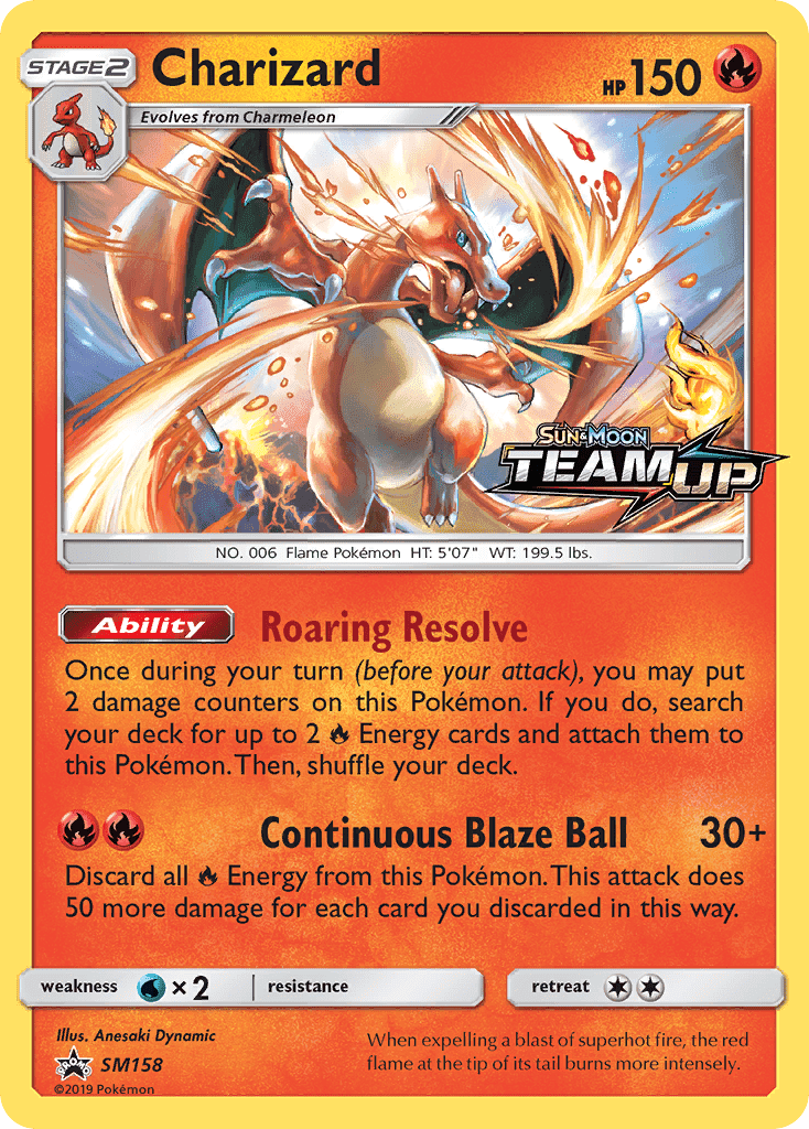 Charizard #158 SM Black Star Promos