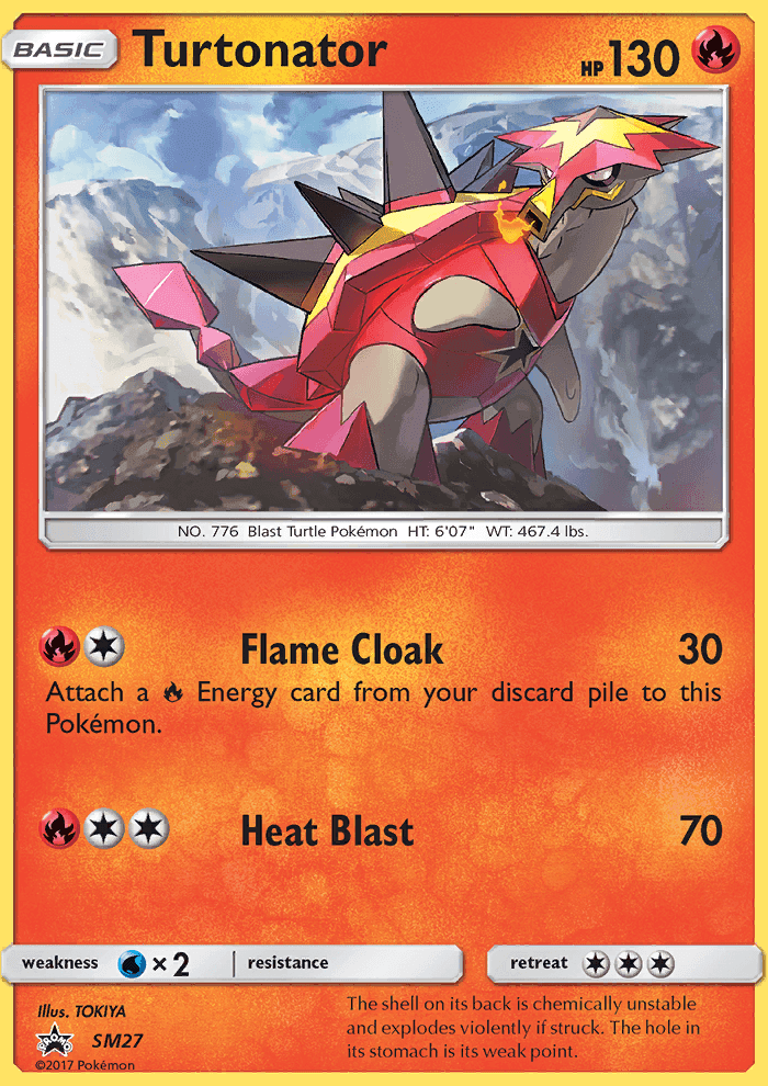 Turtonator #27 SM Black Star Promos