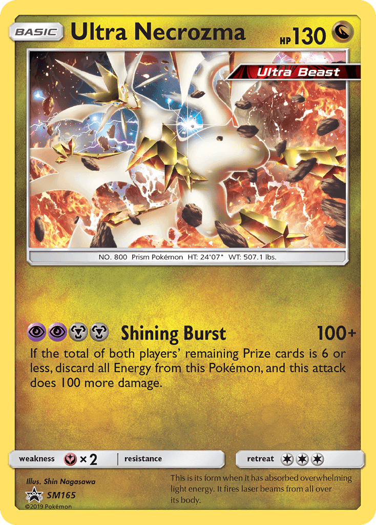 Ultra Necrozma #165 SM Black Star Promos