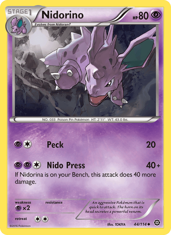 Nidorino #44 Steam Siege