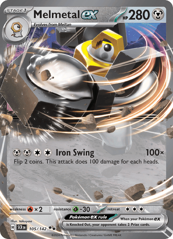 Melmetal ex #105 Stellar Crown