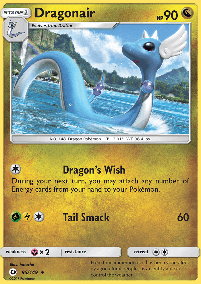 Dragonair #95 Sun & Moon