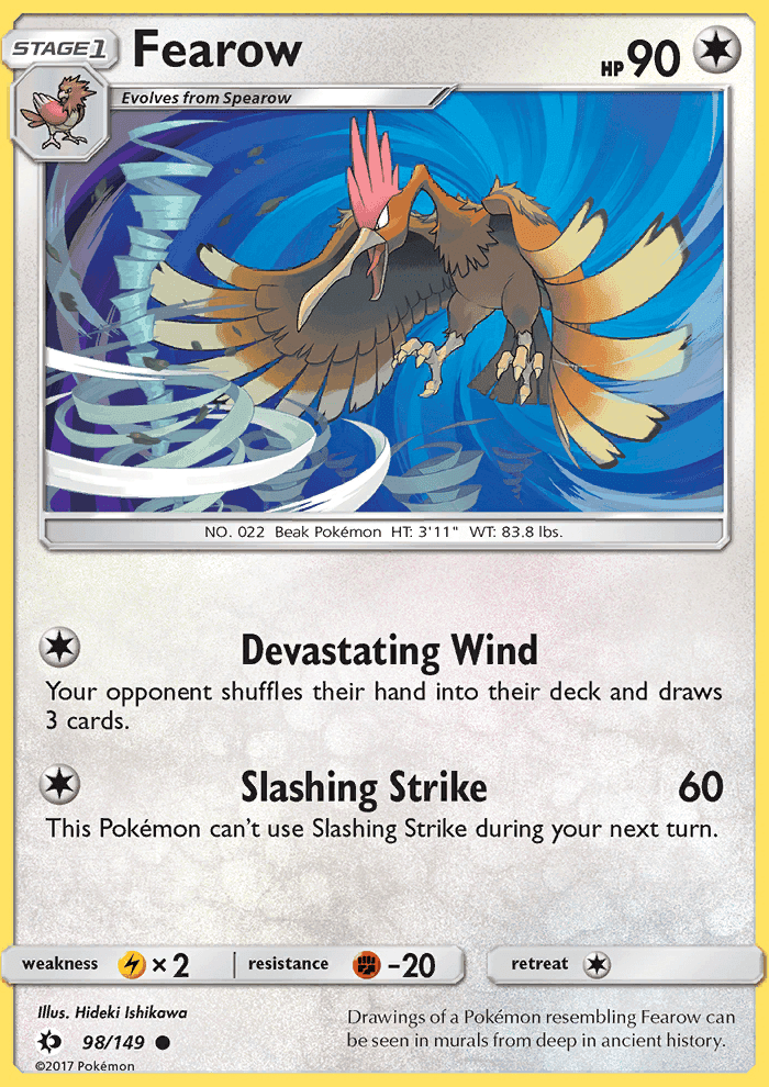 Fearow #98 Sun & Moon