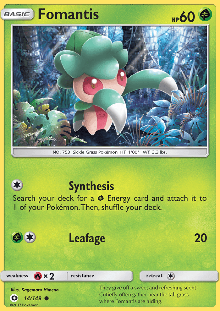 Fomantis #14 Sun & Moon