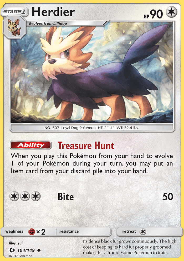 Herdier #104 Sun & Moon