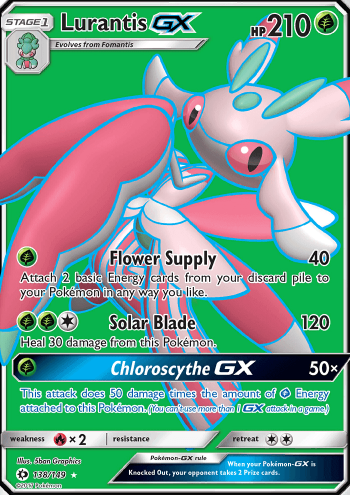 Lurantis GX #138 Sun & Moon
