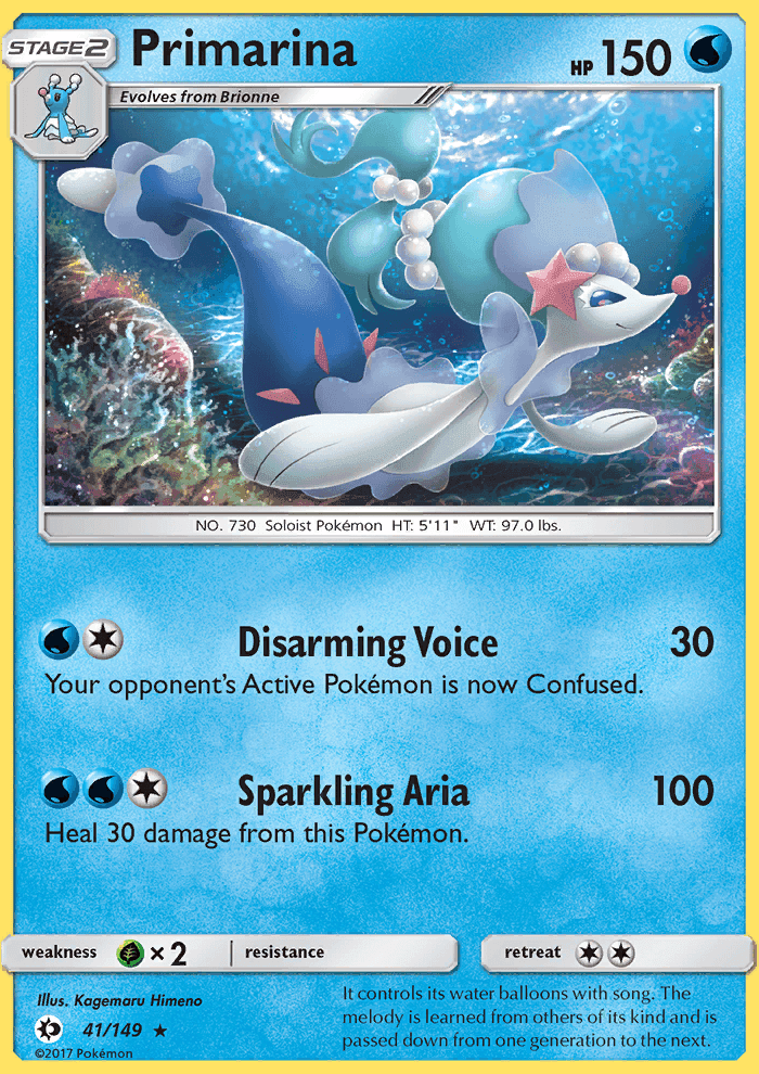 Primarina #41 Sun & Moon