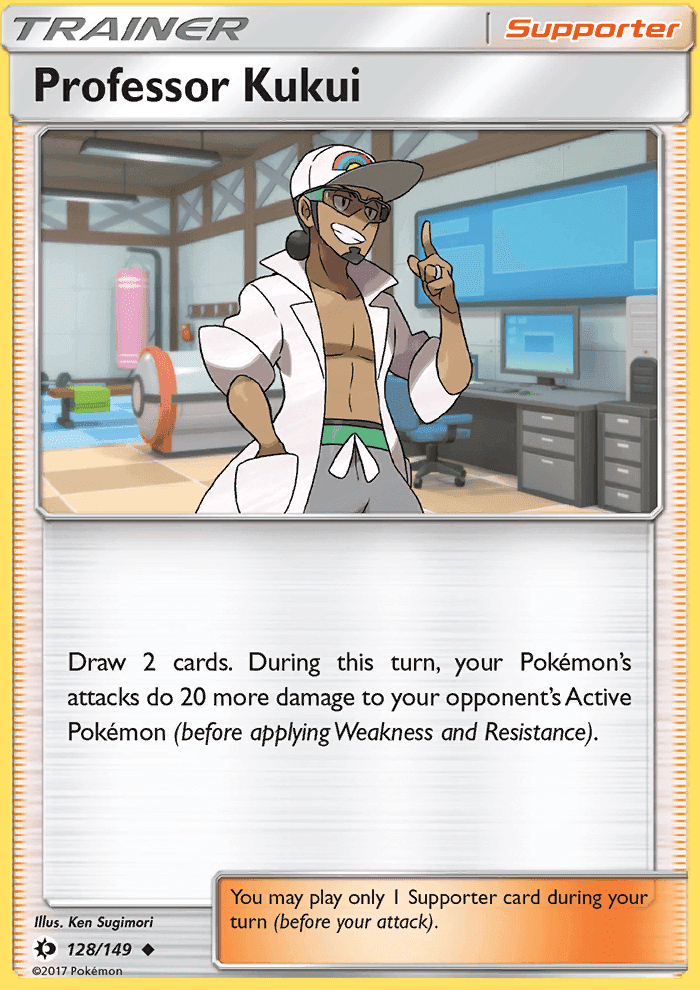 Professor Kukui #128 Sun & Moon