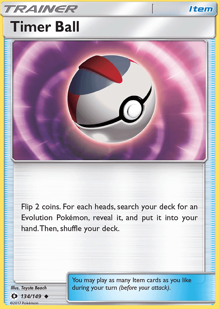 Timer Ball #134 Sun & Moon