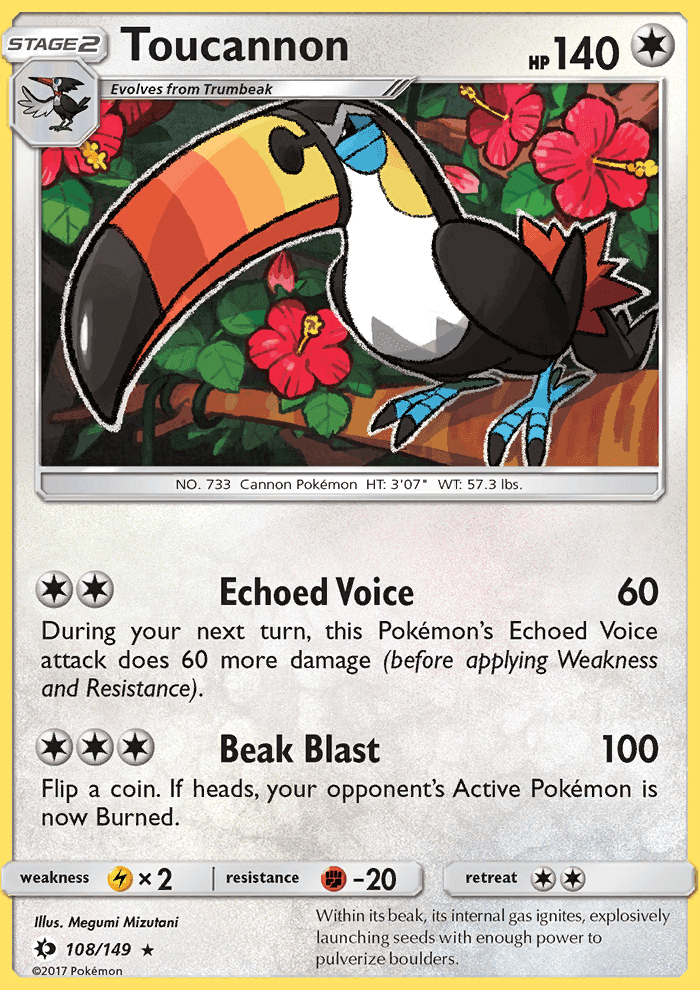 Toucannon #108 Sun & Moon