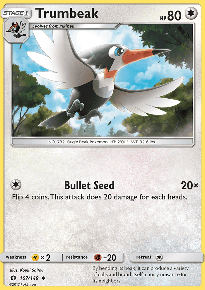 Trumbeak #107 Sun & Moon