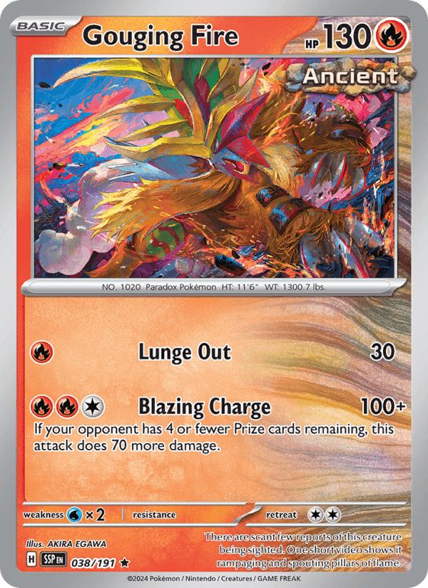 Gouging Fire