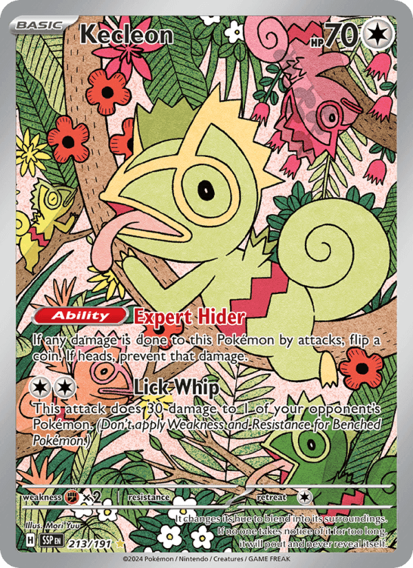 Kecleon #213 Surging Sparks