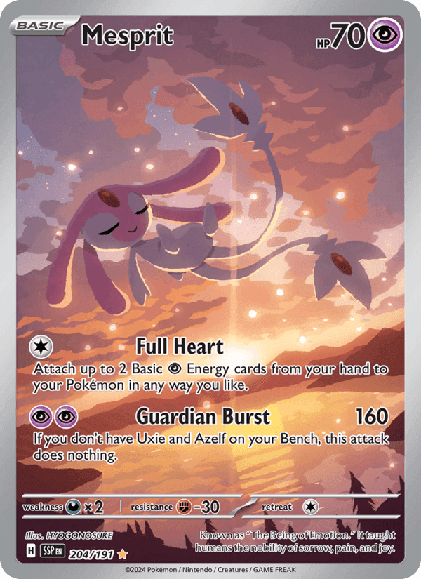 Mesprit #204 Surging Sparks