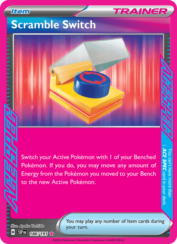 Scramble Switch #186 Surging Sparks