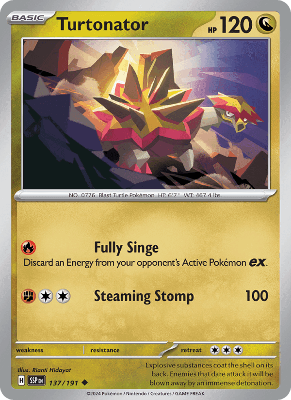Turtonator #137 Surging Sparks