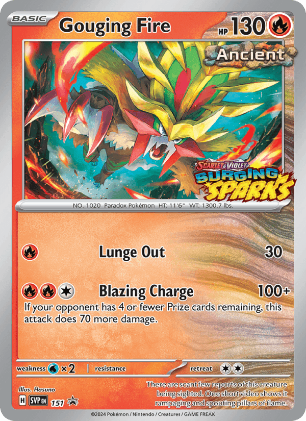Gouging Fire