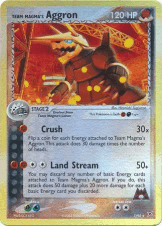 Team Magma's Aggron