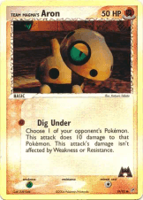 Team Magma's Aron
