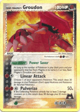 Team Magma's Groudon